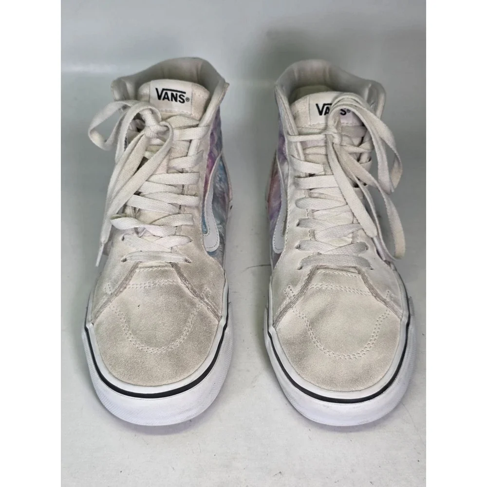 Vans‎ Filmore Hi Heart Tie Dye Women's Sneakers Size 8.5 High Top Suede Shoes